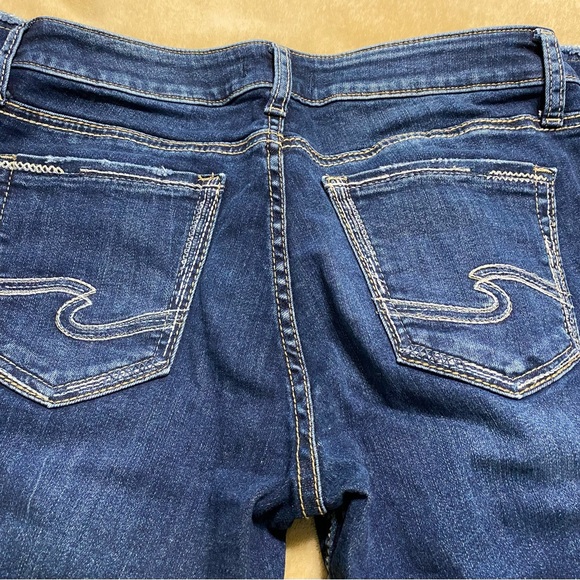 Silver Women’s Suki Bootcut Jeans Size 28 - Picture 3 of 4